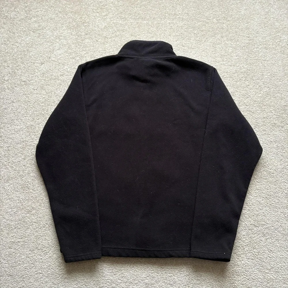 Guinness‎ Fleece Jacket Mens Small Black Full Zip Beer Logo Official Merchandise
